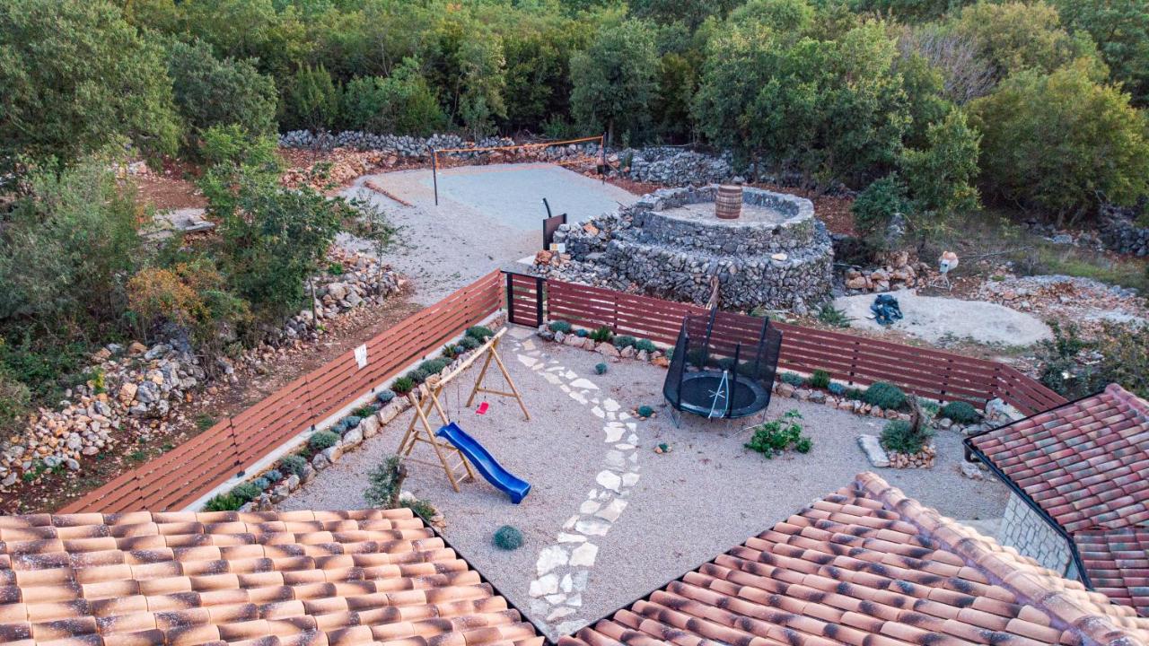 Villa Campiello Heated Pool Vrbnik Exteriör bild
